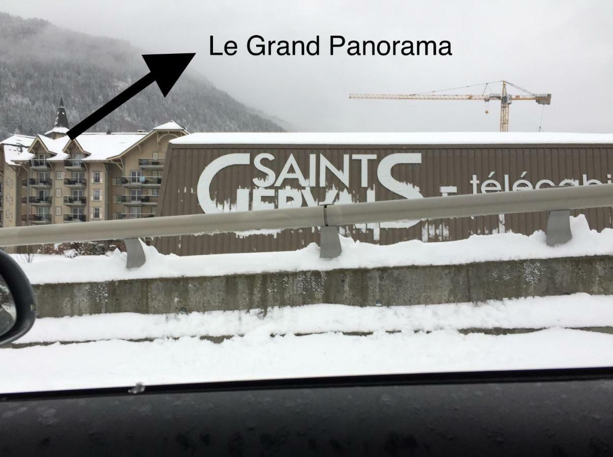 Le Grand Panorama 5 Etage Balcon Vue Sur La Montagne Leilighet Saint-Gervais-les-Bains Eksteriør bilde